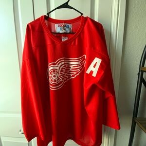 CCM Detroit Red Wings Hockey Jersey with Logo